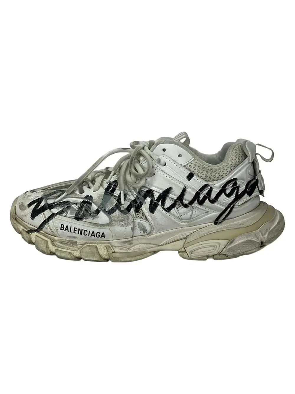 Balenciaga Track Trainer White Black #284302B50B